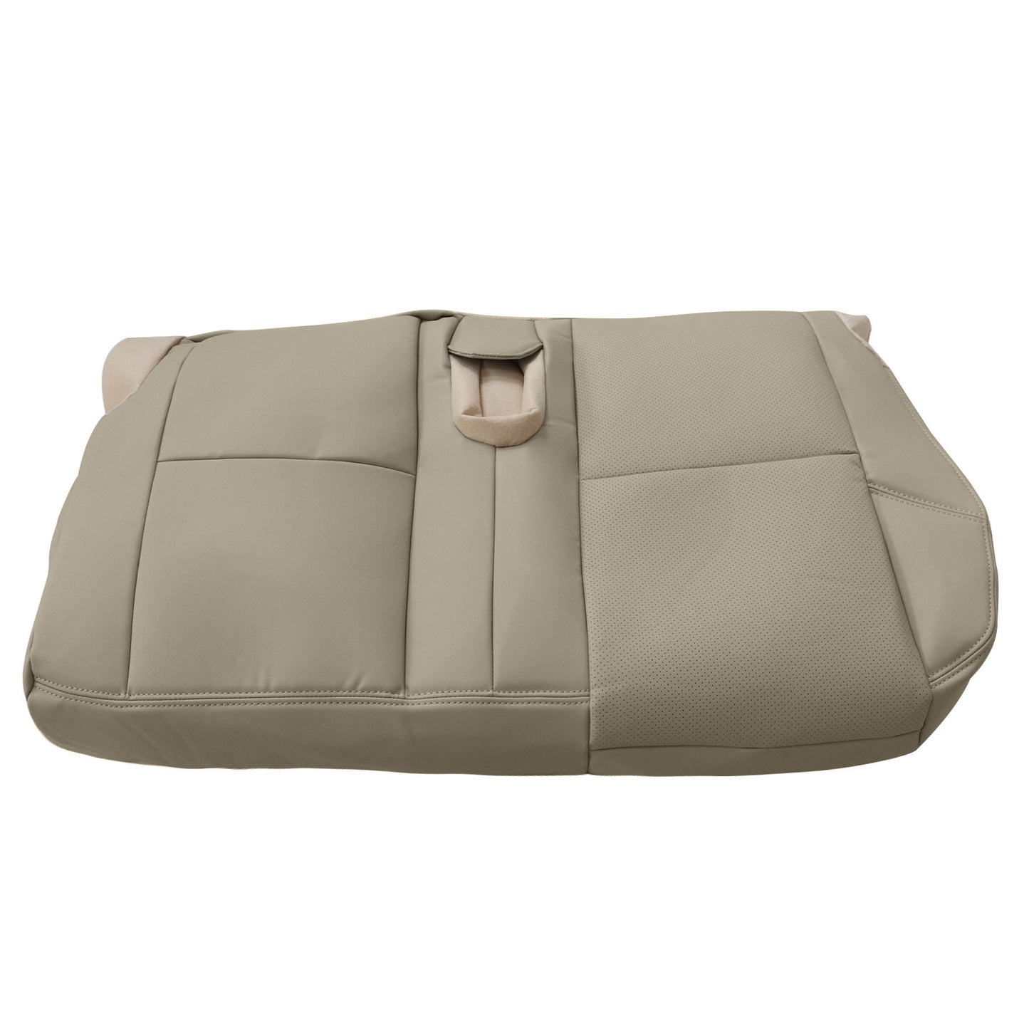 Perforated Full 2nd Row Bench Seat Cover Tan For 2007 2008 Cadillac Escalade US