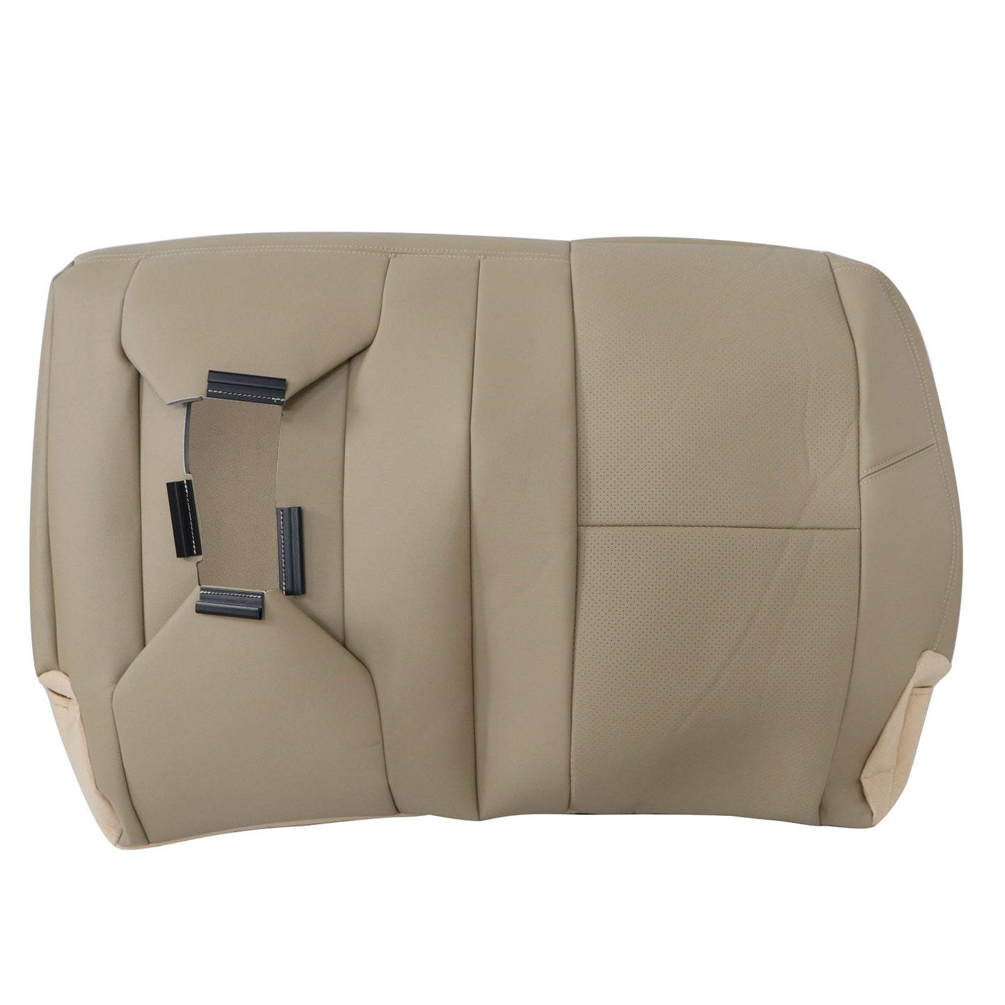 Perforated Full 2nd Row Bench Seat Cover Tan For 2009-2014 Cadillac Escalade US