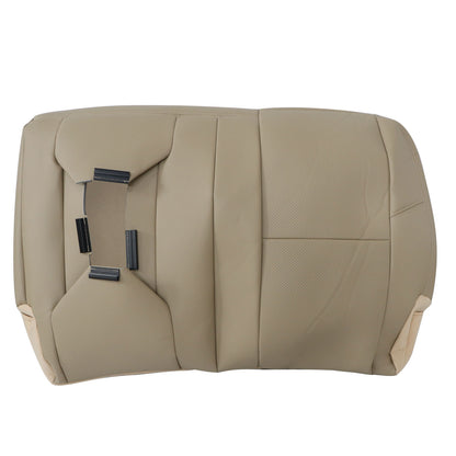 Perforated Full 2nd Row Bench Seat Cover Tan For 2009-2014 Cadillac Escalade US