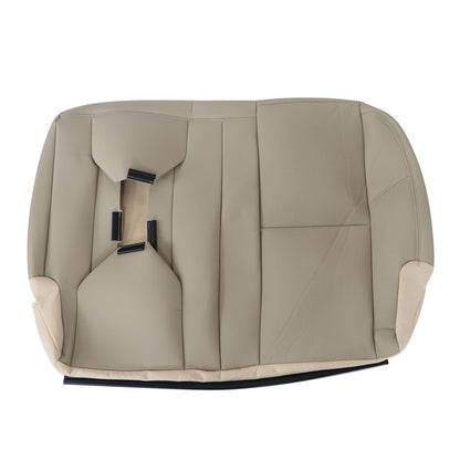 Perforated Full 2nd Row Bench Seat Cover Tan For 2009-2014 Cadillac Escalade US