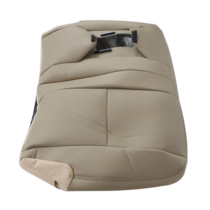 Perforated Full 2nd Row Bench Seat Cover Tan For 2009-2014 Cadillac Escalade US