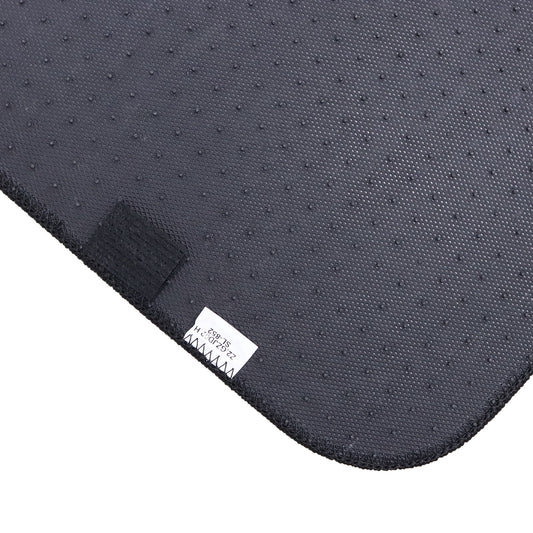 4Pcs For BMW F30 3 Series Sedan 2011-2019 Checkered Flag Carpet Floor Mats Black