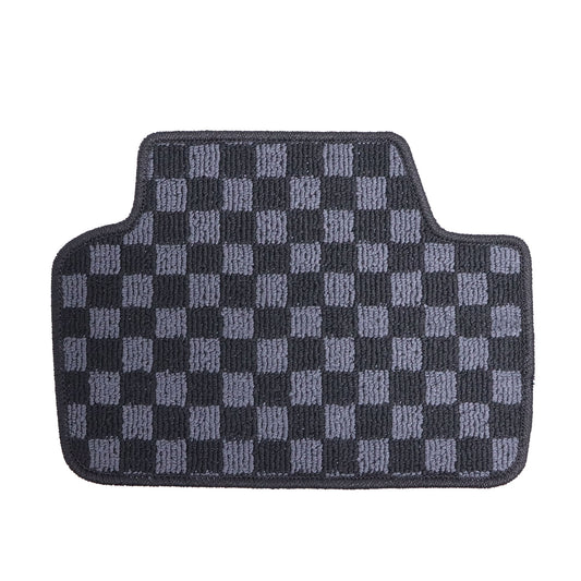 Checkered Flag Carpet Floor Mats For 2014-2021 BMW F22 2 Series F87 M2 Anti-Slip