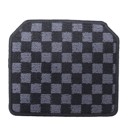 For 2015 2016 2017 2018 2019 2020 Subaru BRZ Checkered Flag Carpet Floor Mats