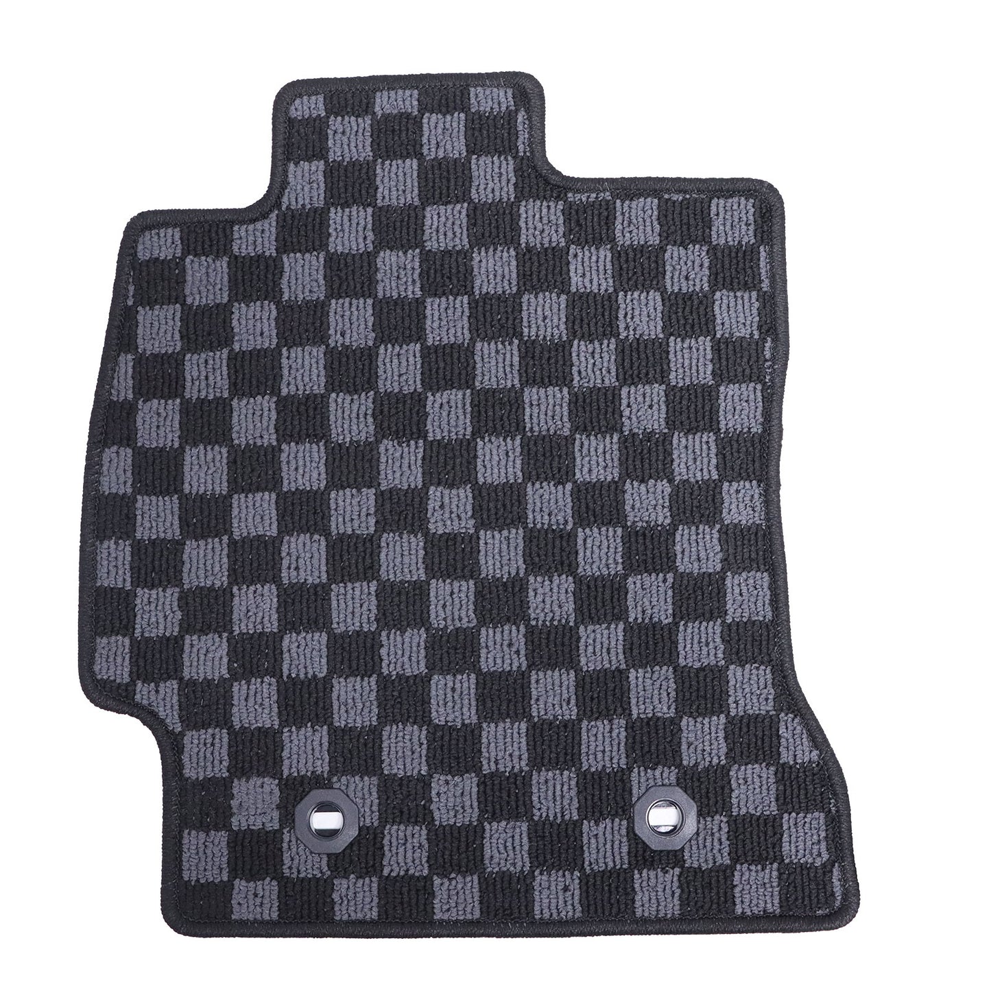 For 2015 2016 2017 2018 2019 2020 Subaru BRZ Checkered Flag Carpet Floor Mats