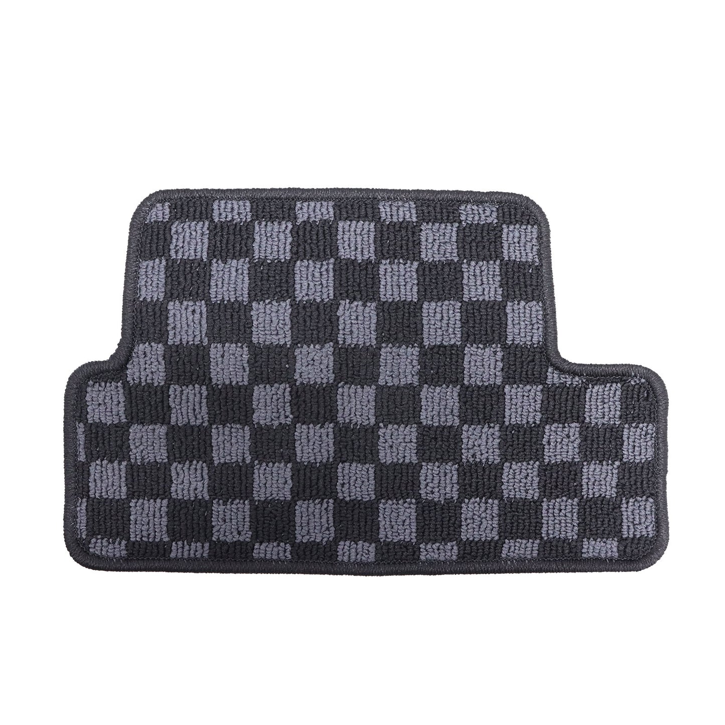 Checkered Flag Carpet Floor Mats For Subaru BRZ 2022 2023 2024 2025 Velour 4Pcs