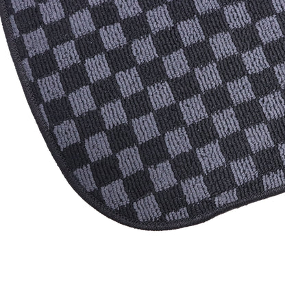 For Toyota GR Supra A90 2020-2026 Replacement Checkered Flag Carpet Floor Mats