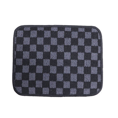 Front & Rear Checkered Flag Carpet Floor Mats All Weather For Toyota Corolla