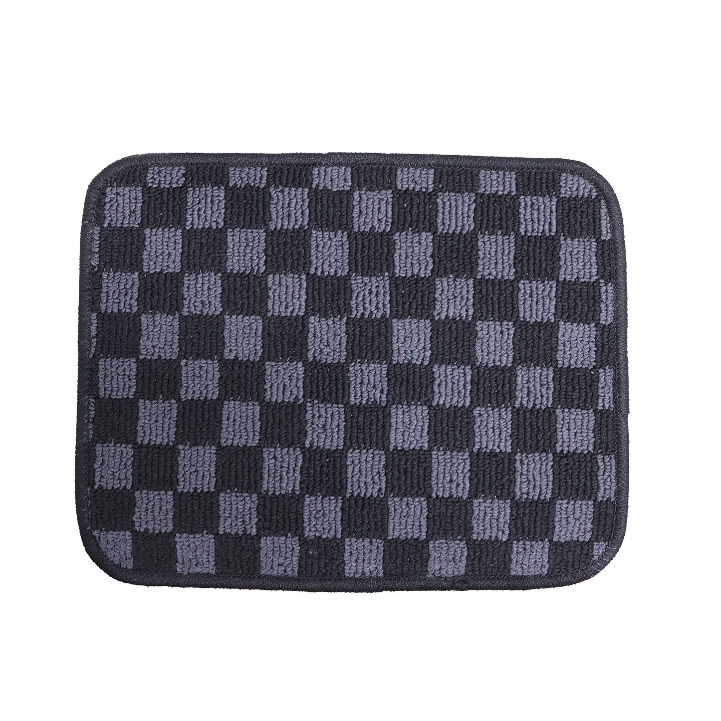 Front & Rear Checkered Flag Carpet Floor Mats All Weather For Toyota Corolla