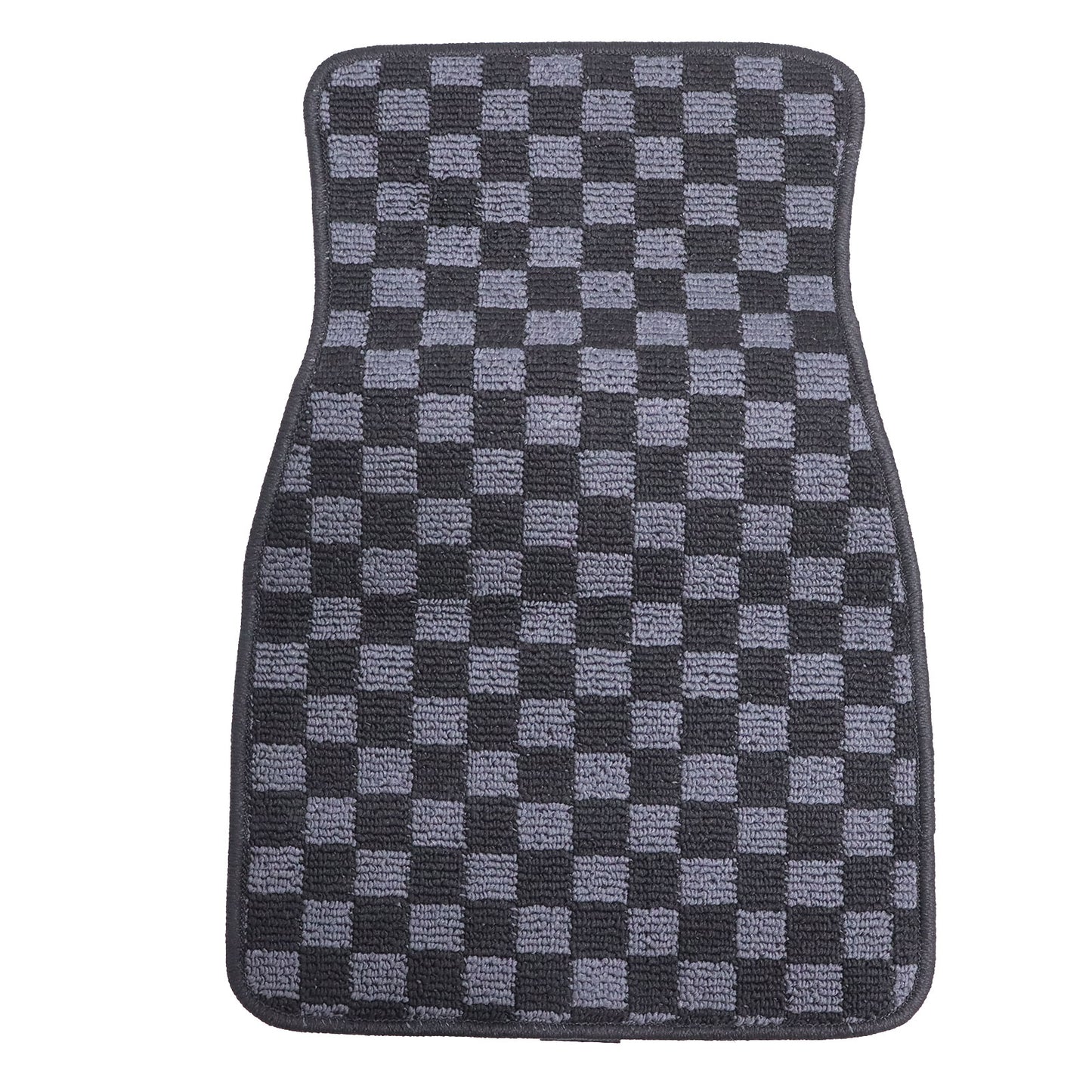 Front & Rear Checkered Flag Carpet Floor Mats All Weather For Toyota Corolla