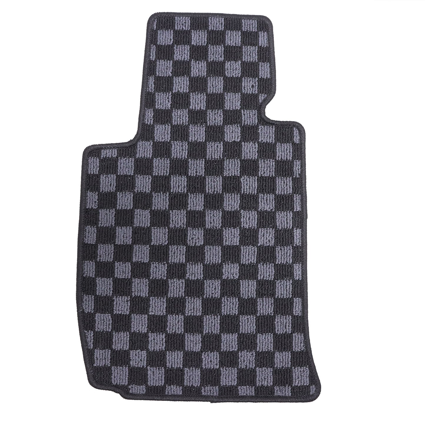 2Pcs For BMW Z4 E89 2-Door 2009-2016 Front Checkered Flag Carpet Floor Mats 2Pcs
