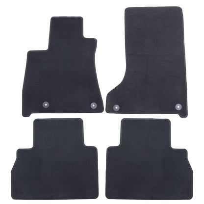 For 2017-2024 Maserati Levante Velour Front & Rear Floor Mats Carpet All-Weather