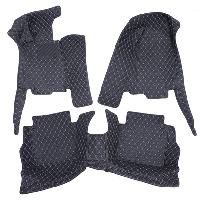 For 2020-2025 Cadillac CT5 Microfiber Leather Floor Mats Liners Front & Rear