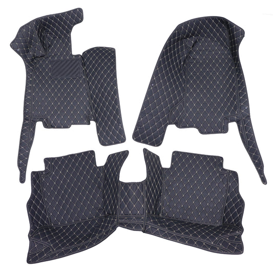 For 2020-2025 Cadillac CT5 Microfiber Leather Floor Mats Liners Front & Rear