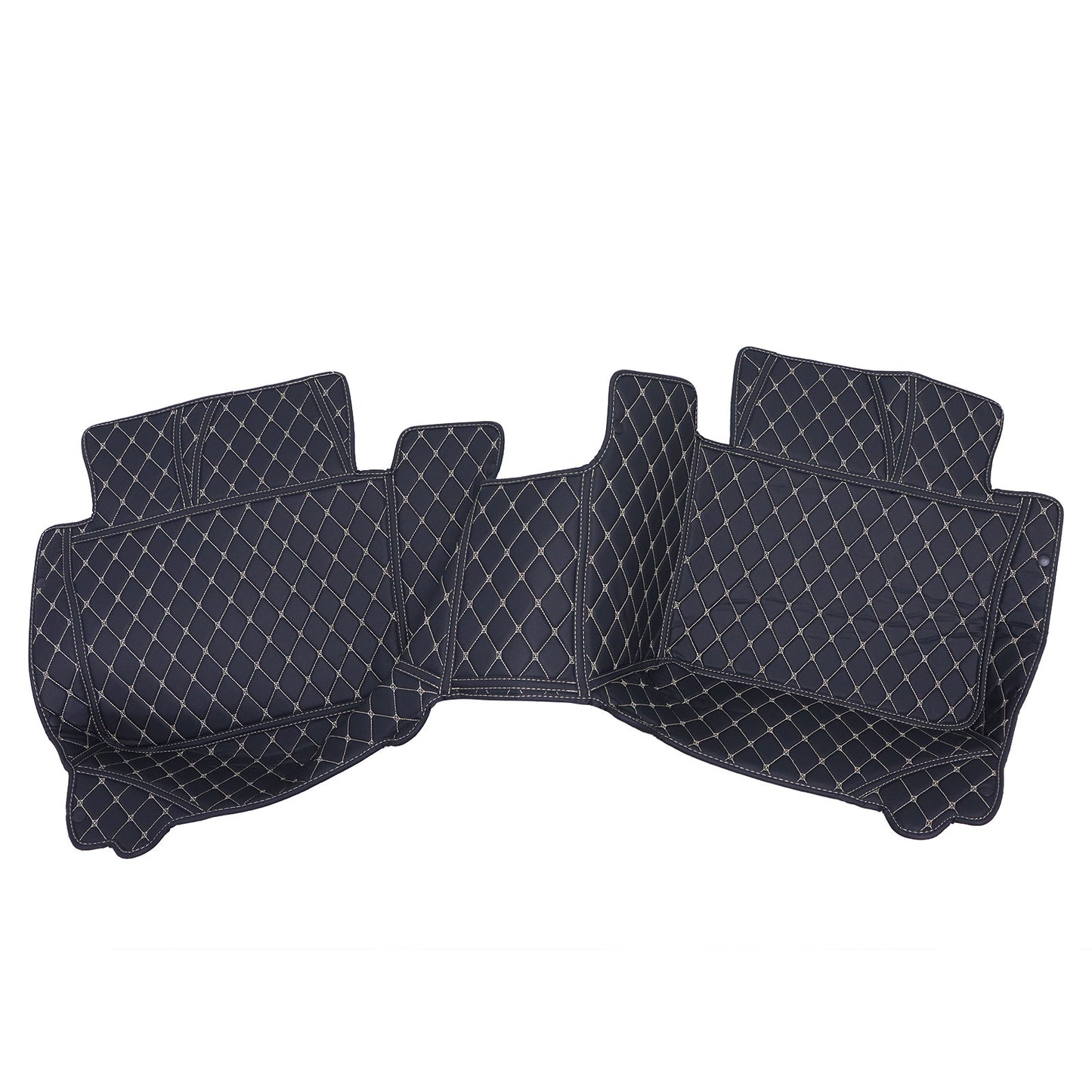 For 2016-2020 Cadillac CT6 Microfiber Leather Floor Mats Liners Front & Rear