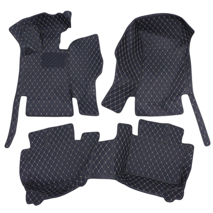 For 2016-2020 Cadillac CT6 Microfiber Leather Floor Mats Liners Front & Rear
