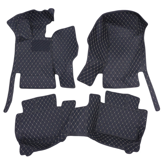 For 2016-2020 Cadillac CT6 Microfiber Leather Floor Mats Liners Front & Rear