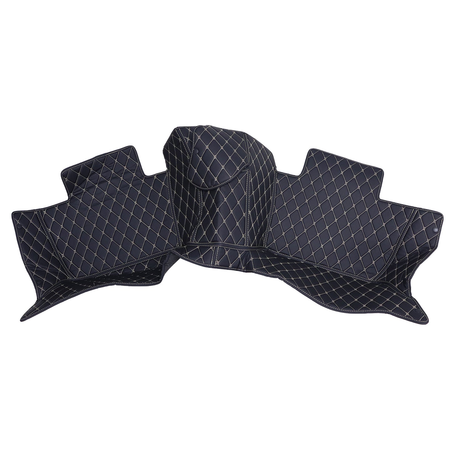 For 2008-2013 Cadillac CTS Microfiber Leather Floor Mats Liners Front & Rear