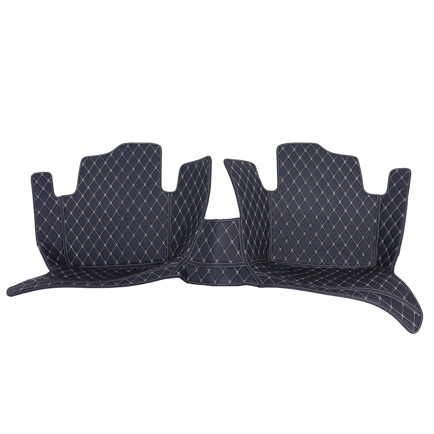 For 2014-2019 Cadillac CTS Microfiber Leather Floor Mats Liners Front & Rear