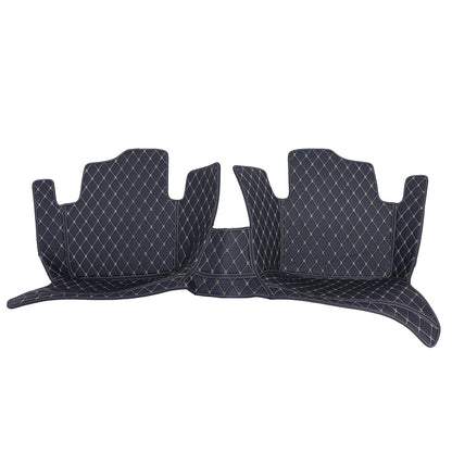 For 2014-2019 Cadillac CTS Microfiber Leather Floor Mats Liners Front & Rear