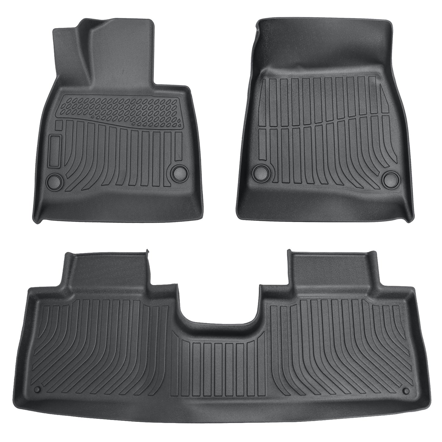 Floor Mats Liner For 2023-2025 Mercedes-Benz X296 EQS SUV Front-Rear All Weather