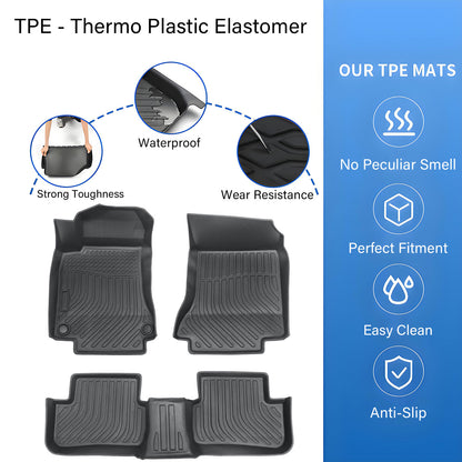 Floor Mats Liner For 2015-2020 Mercedes-Benz GLA Class Front-Rear All Weather