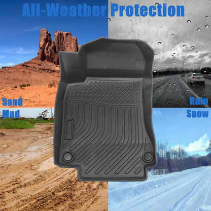 Floor Mats Liner For 2015-2020 Mercedes-Benz GLA Class Front-Rear All Weather