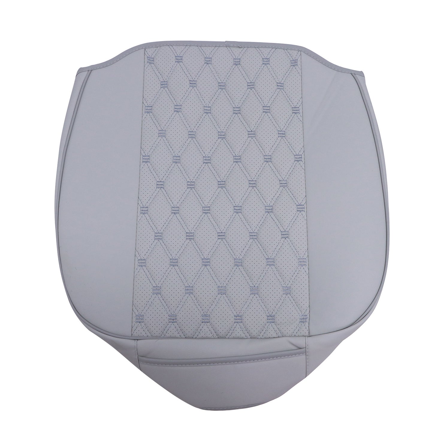 For Honda Car Seat Cover Front Seat Pad Lether Full Surround Seat Protector Gray