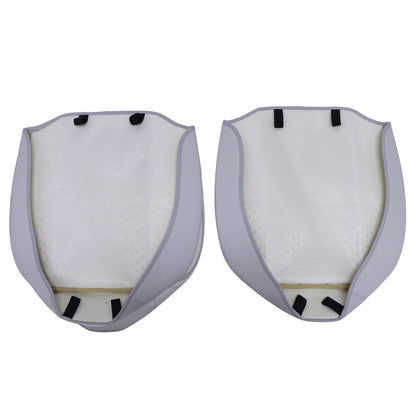 For Honda Car Seat Cover Front Seat Pad Lether Full Surround Seat Protector Gray