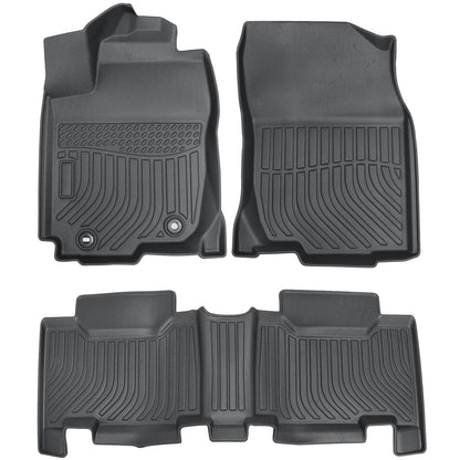 Floor Mats Liner 3D For 2013-2018 Toyota RAV4 4-Door Front-Rear All Weather TPE