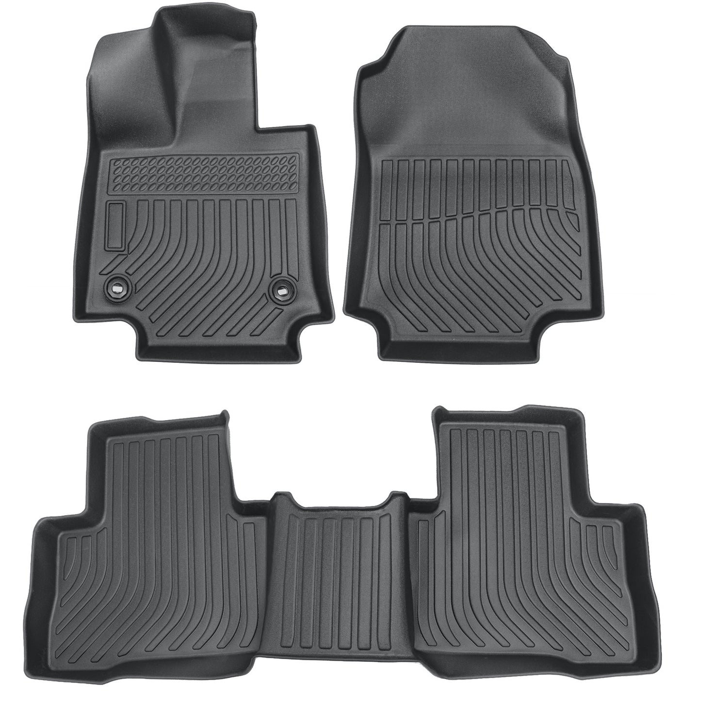 Floor Mats Liner For 2019-2024 Toyota RAV4 Hybrid Only 4Door All-Weather TPE New