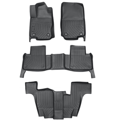 TPE 3D Floor Mats Fits 2017-2019 Mercedes-Benz GLS Class Floor Liners Full Set