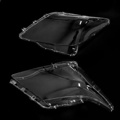 Pair Headlight Lampshade Clear Lens Replacement Cover For Lexus LX570 2007-2012