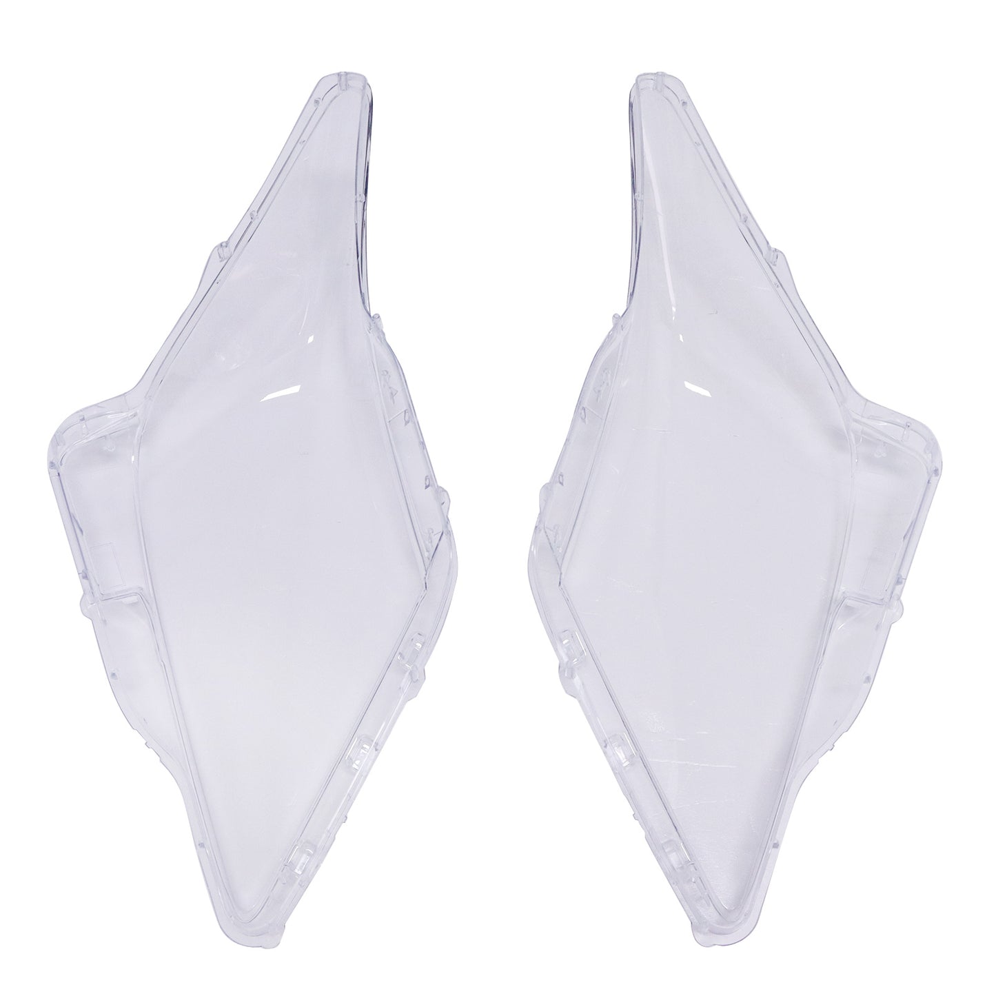 Pair Headlight Lampshade Clear Lens Replacement Cover For Lexus LX570 2007-2012