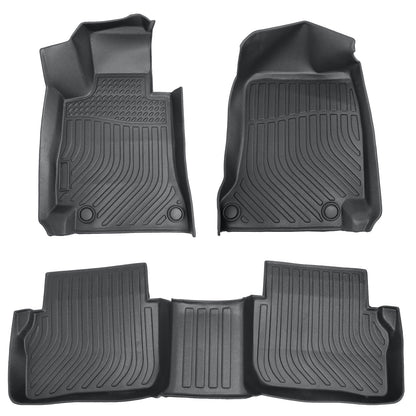 Floor Mats Liner For 2017 - 2023 Mercedes-Benz E-Class Sedan All Weather Black