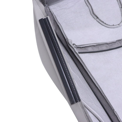For 2009-2013 Infiniti G37 Convertible Driver Bottom Perforated Seat Cover Gray