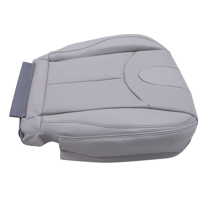 For 2009-2013 Infiniti G37 Convertible Driver Bottom Perforated Seat Cover Gray