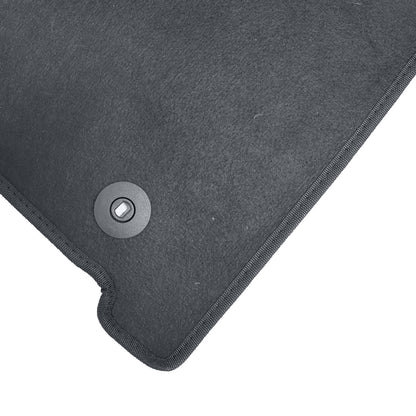 For Hyundai Santa Fe 2024-2026 Front & Rear Floor Mats Carpet Replacement Velour