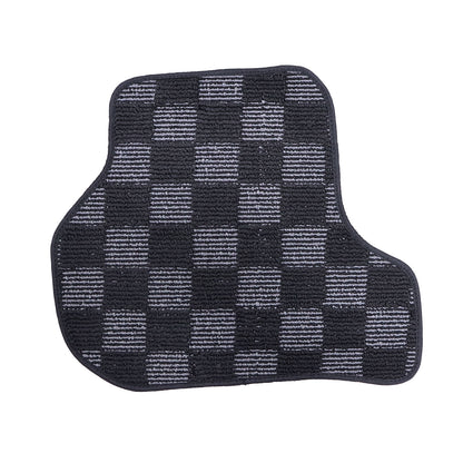 For 2004-2009 Volkswagen GTI / Golf Checkered Flag Floor Mats Carpet All-Weather