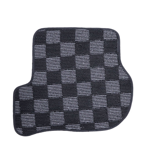 For 2004-2009 Volkswagen GTI / Golf Checkered Flag Floor Mats Carpet All-Weather