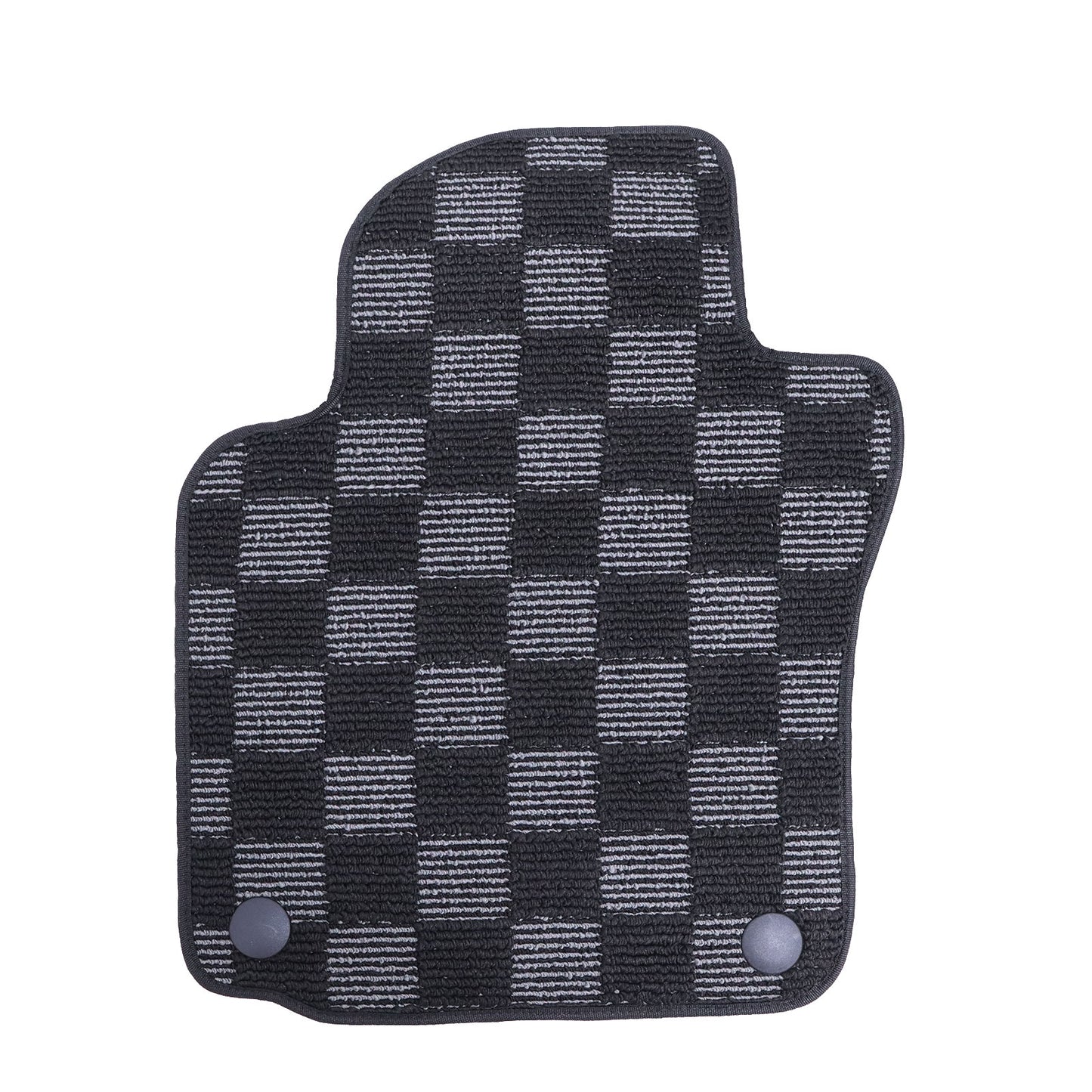 For 2004-2009 Volkswagen GTI / Golf Checkered Flag Floor Mats Carpet All-Weather