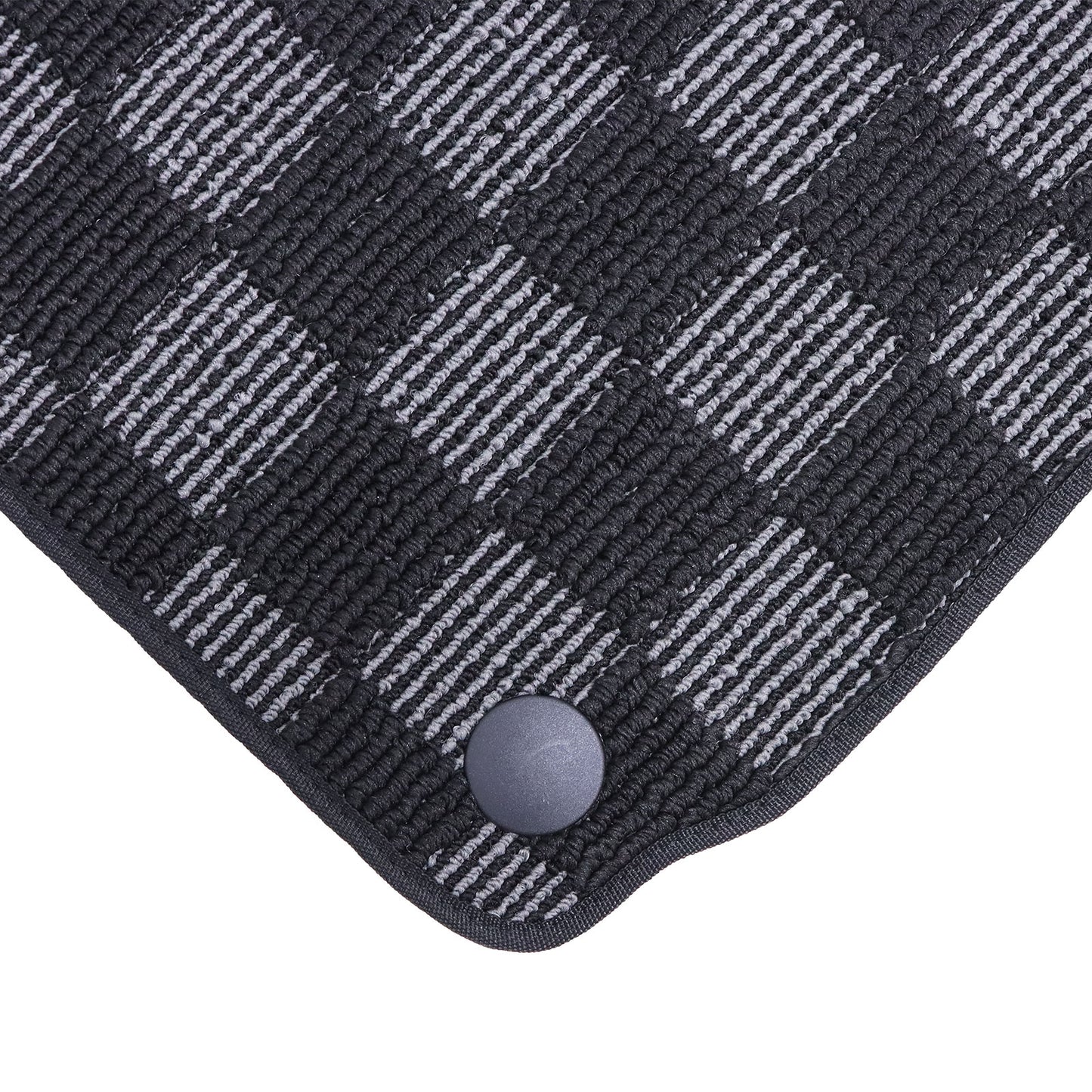 For 2004-2009 Volkswagen GTI / Golf Checkered Flag Floor Mats Carpet All-Weather