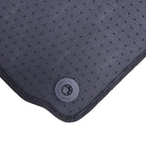 For 2004-2009 Volkswagen GTI / Golf Checkered Flag Floor Mats Carpet All-Weather
