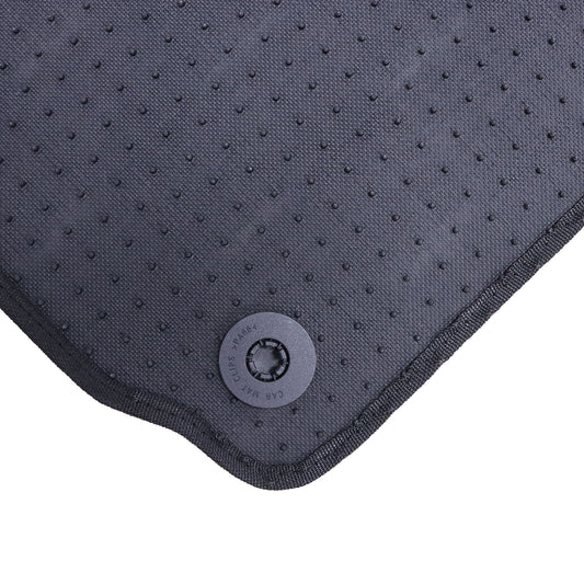 For 2004-2009 Volkswagen GTI / Golf Checkered Flag Floor Mats Carpet All-Weather