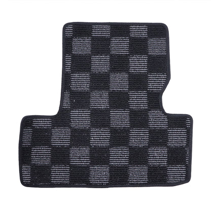 Checkered Flag Carpet Floor Mats Set of 4 For 2006 - 2013 Lexus IS250 / IS350