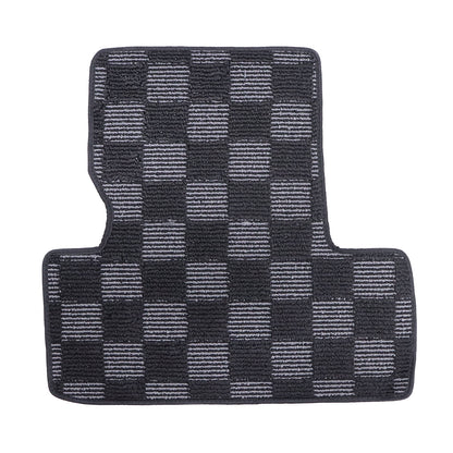 Checkered Flag Carpet Floor Mats Set of 4 For 2006 - 2013 Lexus IS250 / IS350