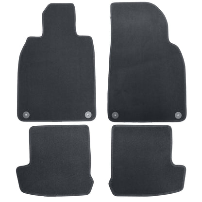 4Pcs For Porsche 911 991 992 2012-2026 Front & Rear Floor Mats Carpet Velour New