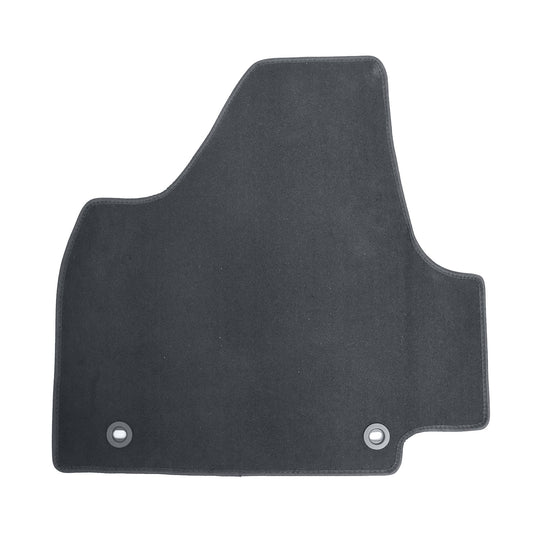 For 2022-2024 Hyundai Ioniq 5 Front & Rear Velour Floor Mats Carpet Black 3PCS