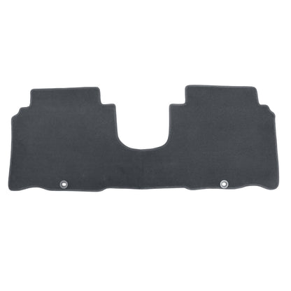 For 2022-2024 Hyundai Ioniq 5 Front & Rear Velour Floor Mats Carpet Black 3PCS
