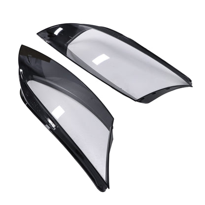 Headlight Lens Shell For 2008-14 Audi TT Roadster Front Lamp Cover Left & Right
